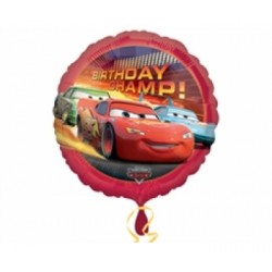Folyo Balon Anagram Cars Birthday Champ Paketli 18 İnç