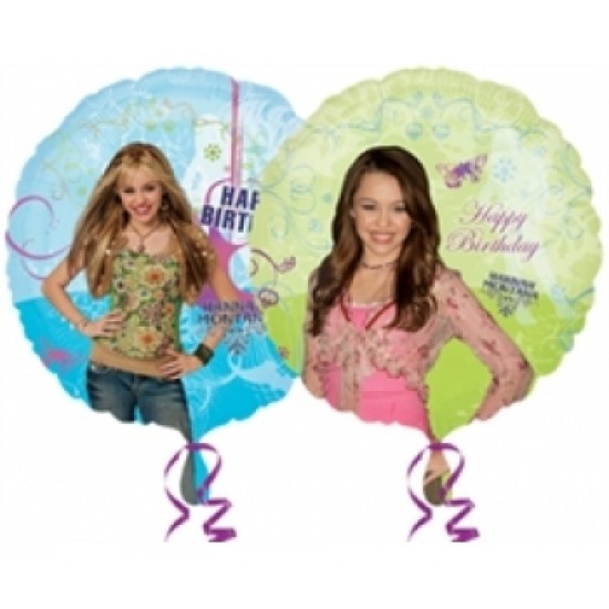 Folyo Balon Anagram Hannah Montana Birthday 18 İnç