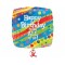 Folyo Balon Anagram Happy Birthday From All Of Us 18 İnç