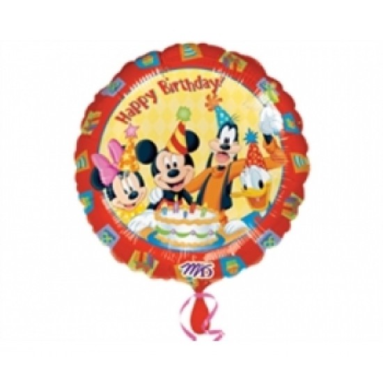 Folyo Balon Anagram Mickey Ve Arkadaşları Birthday 18 İnç