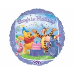 Folyo Balon Anagram Winnie The Pooh Ve Arkadaşları Birthday Paketli 18 İnç