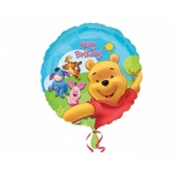 Folyo Balon Anagram Winnie The Pooh Ve Arkadaşları Sunny Birthday Paketli 18 İnç