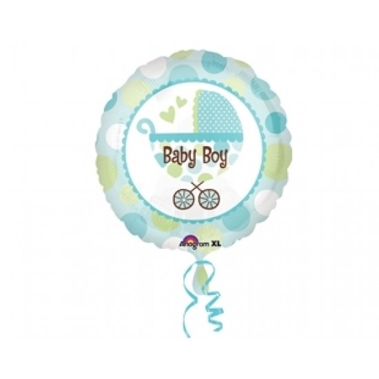 Folyo Balon Anagram Baby Boy Buggy Paketli 18 İnç