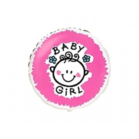 Folyo Balon Anagram Baby Girl 18 İnç