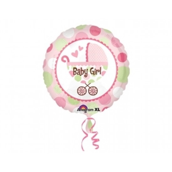 Folyo Balon Anagram Baby Girl Buggy 18 İnç