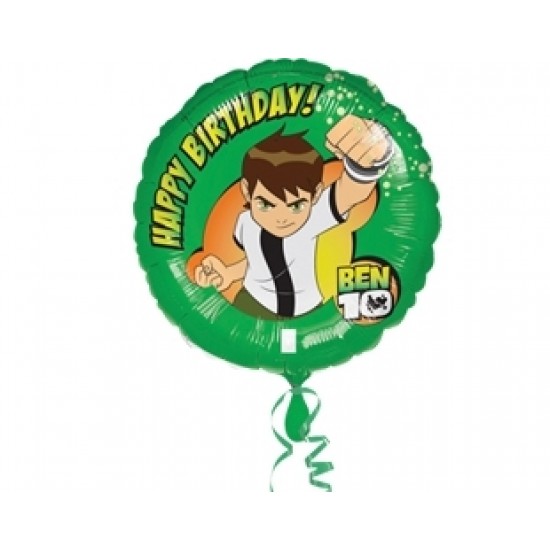 Folyo Balon Flexi Ben 10 Happy Birthday 18 İnç