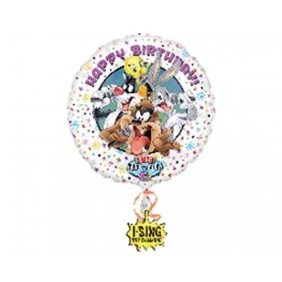 Folyo Balon Anagram Looney Tunes Tweety Birthday Müzikli 28 İnç Paketli