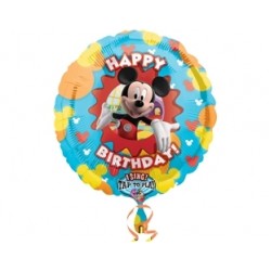 Folyo Balon Anagram Mickey Club House Birthday Müzikli 28 İnç Paketli