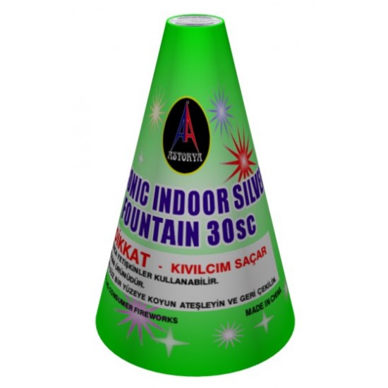 3 Metre 30 Saniye 3 İnç İç Mekan Silver Volkan