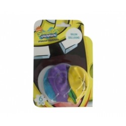 6lı Blister Sponge Bob Balon