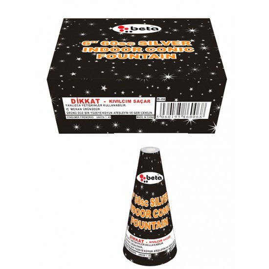 6 Metre 60 Saniye İç Mekan Volkan ( Silver )