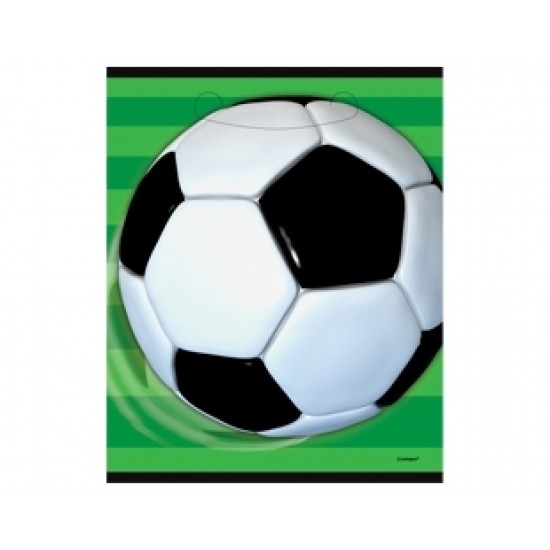 8 Adet 3D Soccer Parti Çantası