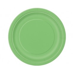 8 Adet 23 Cm Açık Yeşil Pastel Tabak