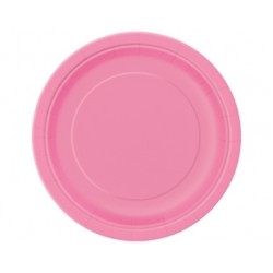 8 Adet 23cm Pembe Pastel Tabak