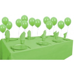 8 Kişilik Açık Yeşil Pastel Mini Set