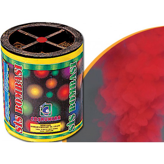 OS150 Kırmızı Sis Bombası