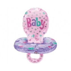 Baby Pacifier Girl Multi Balloon Folyo Balon