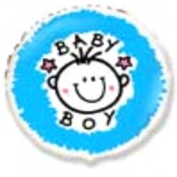 Folyo Balon Flexi Baby Boy 18 İnç