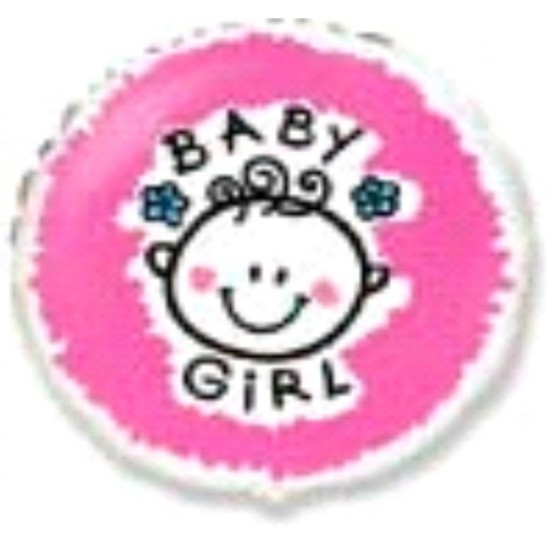 Folyo Balon Flexi Baby Girl 18 İnç