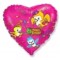 Folyo Balon Flexi Birthday Kuşlar 18 İnç