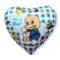Folyo Balon Flexi Cor. Boy Alpha 18 İnç