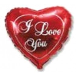 Folyo Balon Flexi Cor. Love Red 18 İnç