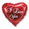 Folyo Balon Flexi Cor. Love Red 18 İnç
