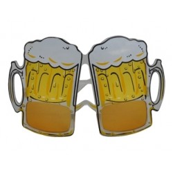 Bira Bardağı Desenli Parti Gözlük 5