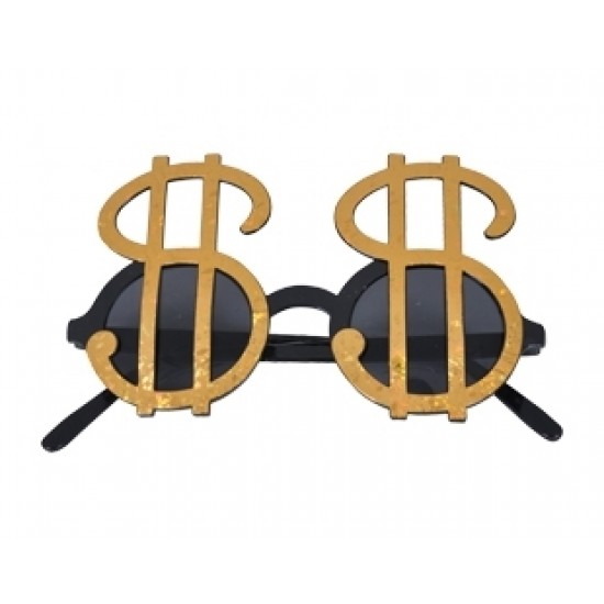 Dolar İşaretli Parti Gözlük