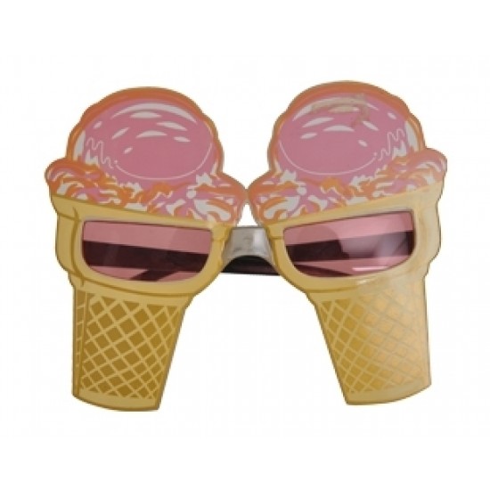 Dondurma Külahı Deseninde Parti Gözlük 7