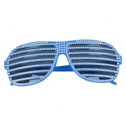 Mavi Çerçeveli Parti Gözlüğü