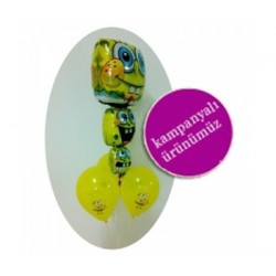 Sünger Bob Uçan Balon Demeti 2