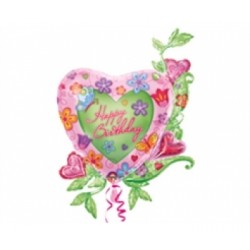 Folyo Balon Anagram Garden Birthday Supershape Paketli