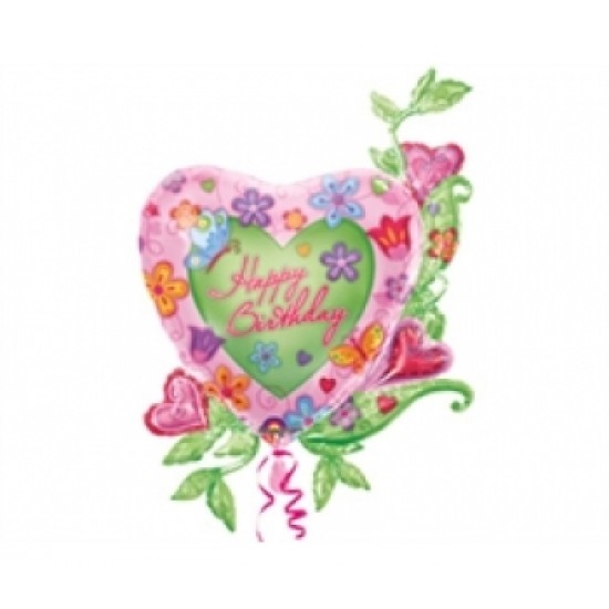 Folyo Balon Anagram Garden Birthday Supershape Paketli