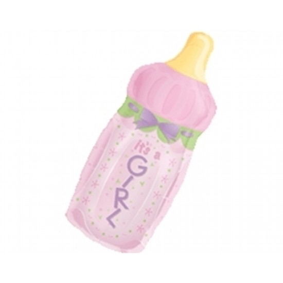 Folyo Balon Anagram Baby Bottle Girl Supershape Paketli