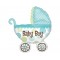 Folyo Balon Anagram Baby Buggy Boy Supershape Paketli